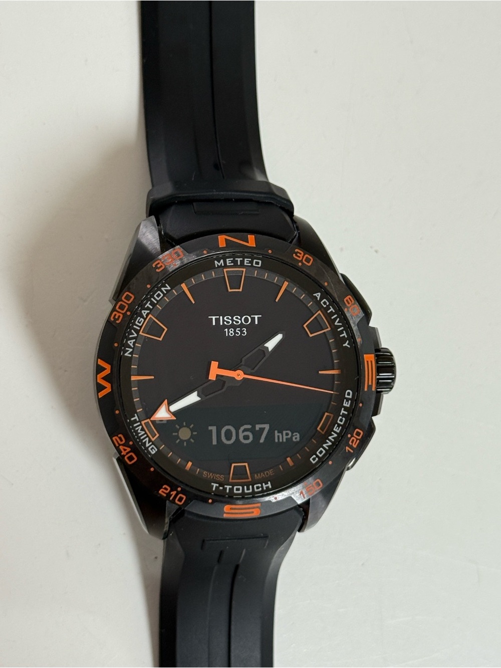 Tissot t touch connect solar men watch T1214204705104 Swiss titanium ceramic
